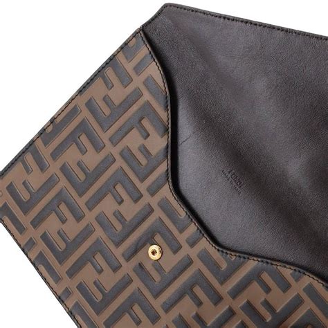 fendi envelope pouch|fendi flat bag.